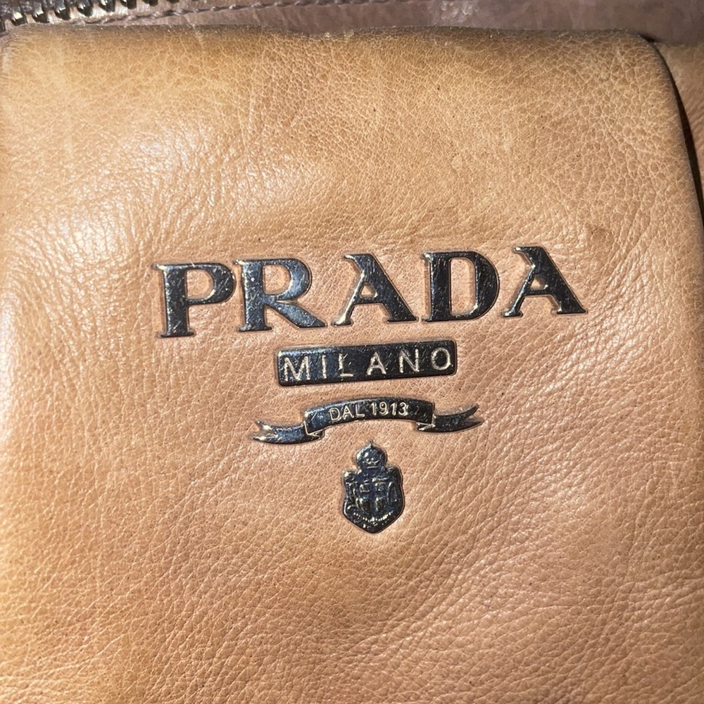 Authentic Prada Glacé bowler handbag - Picture 2 of 7